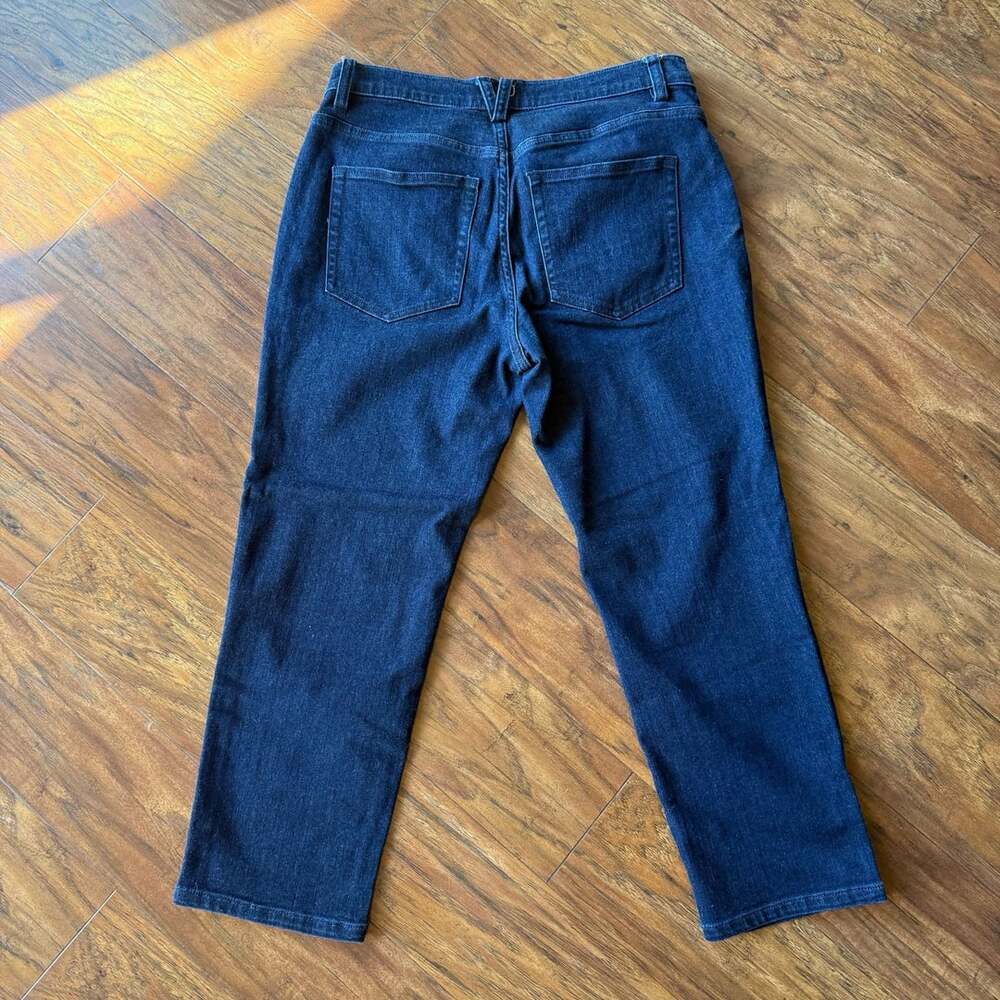 Duluth Trading Co. Jeans Womens Size 4 Dark Blue Denim